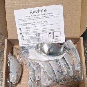 Ravinte Silver Cabinet Pull Handles